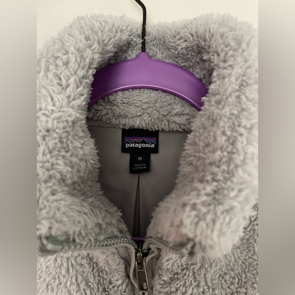 Patagonia Fleece Sleeveless Vest Sweater Zip Jacket V Neck M Los Gatos - Picture 4 of 6